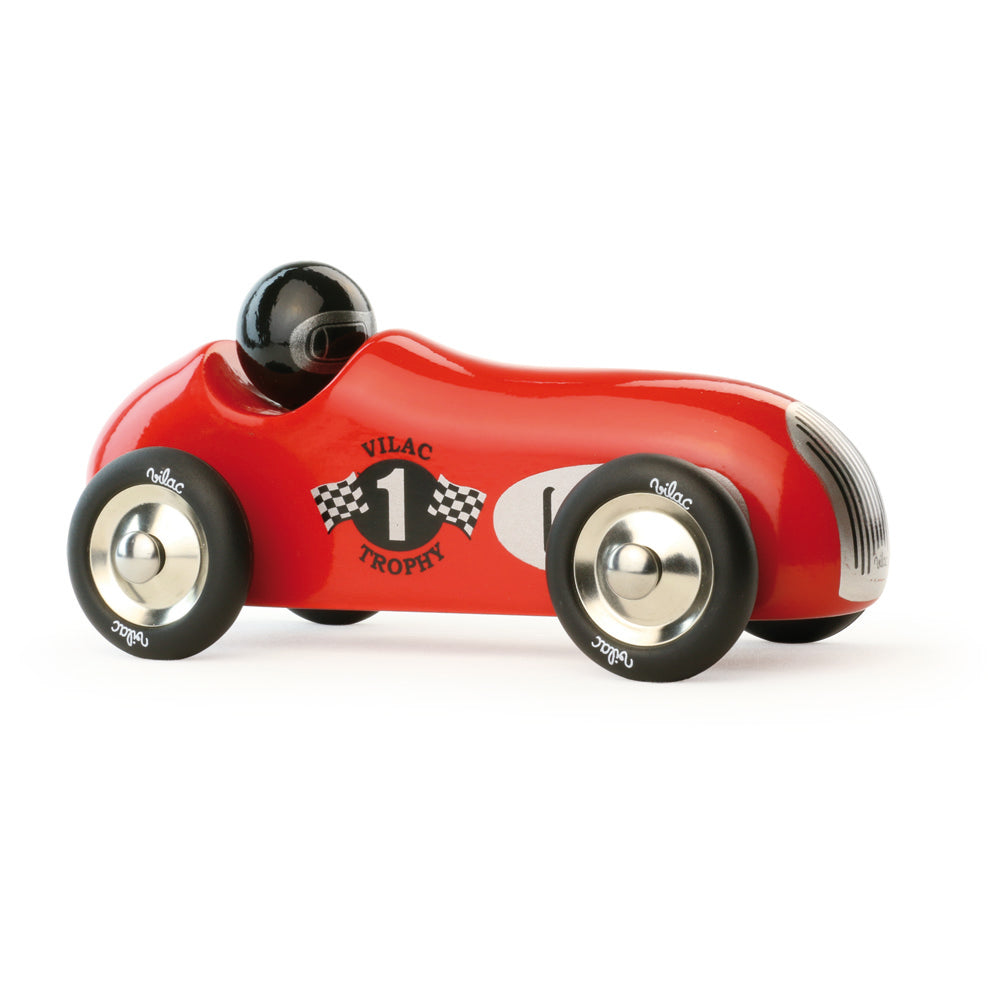 Red Wooden Racer