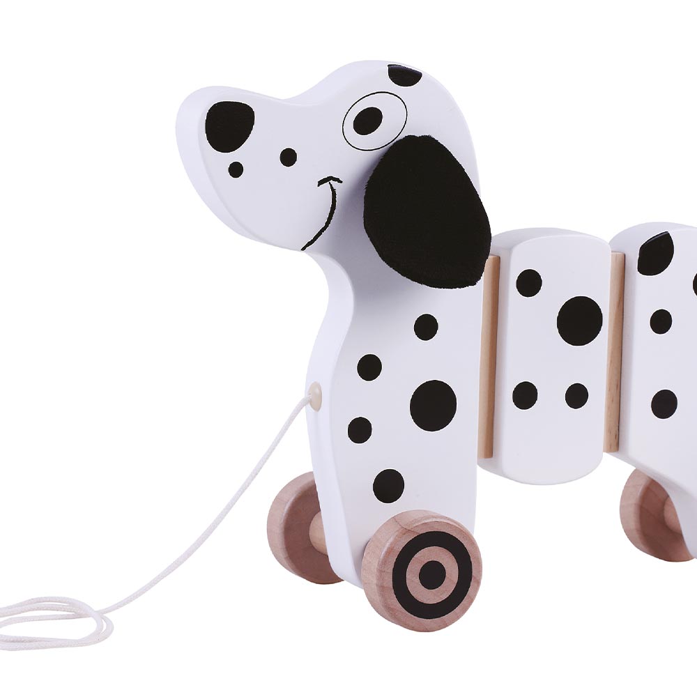 Wooden Pull-Along Dog