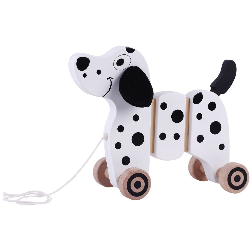Wooden Pull-Along Dog