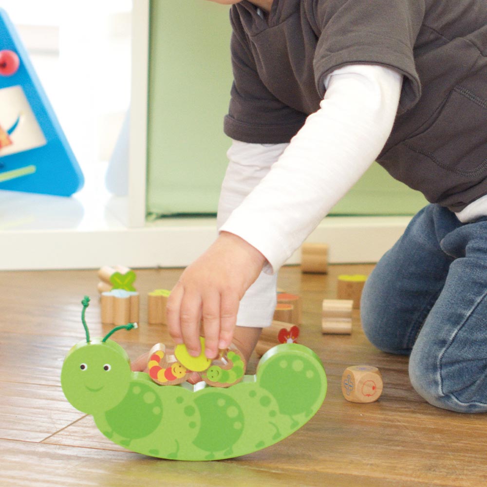 Caterpillar Balance Game