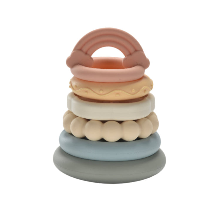 Silicone Rainbow Stacker