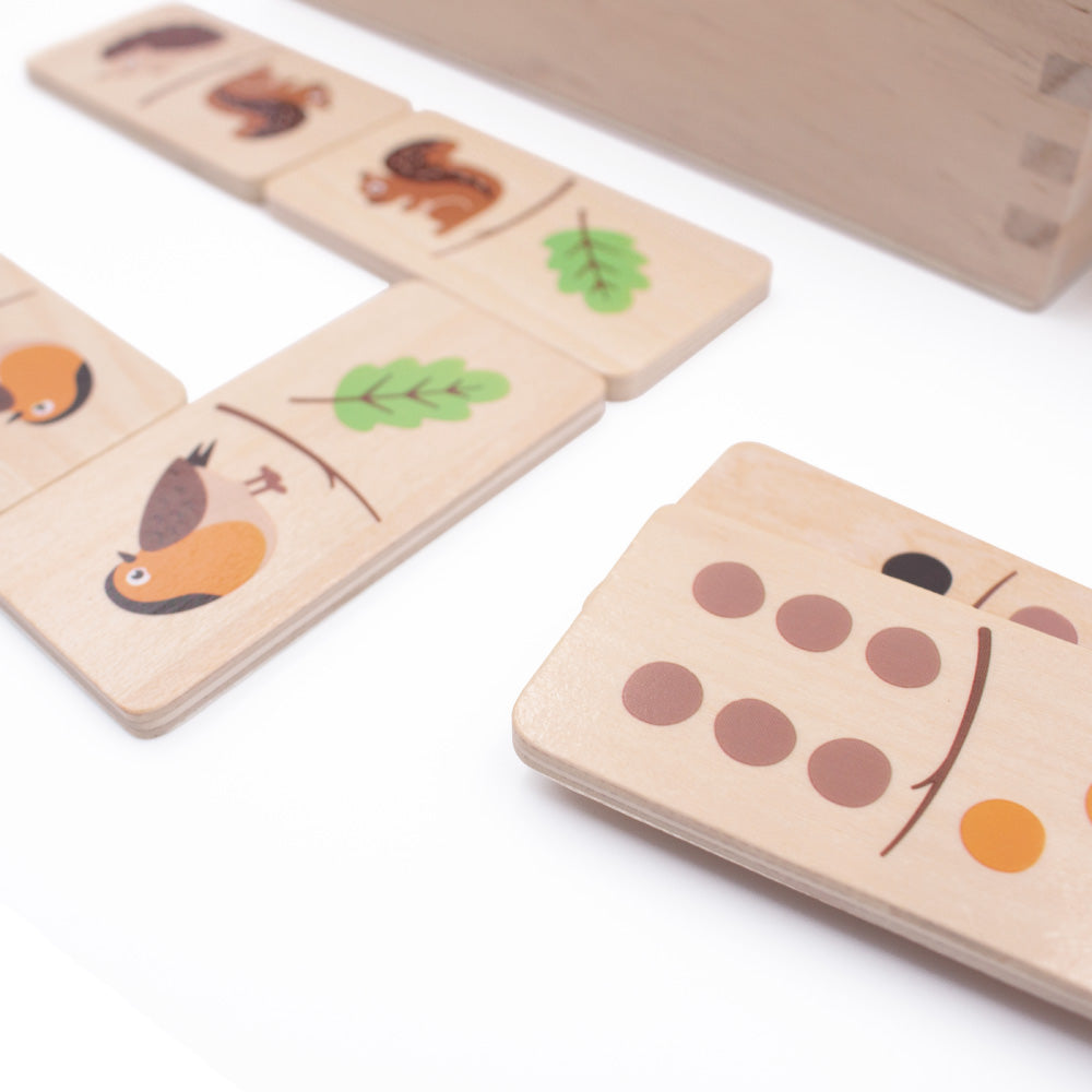 Woodland Animal Dominoes