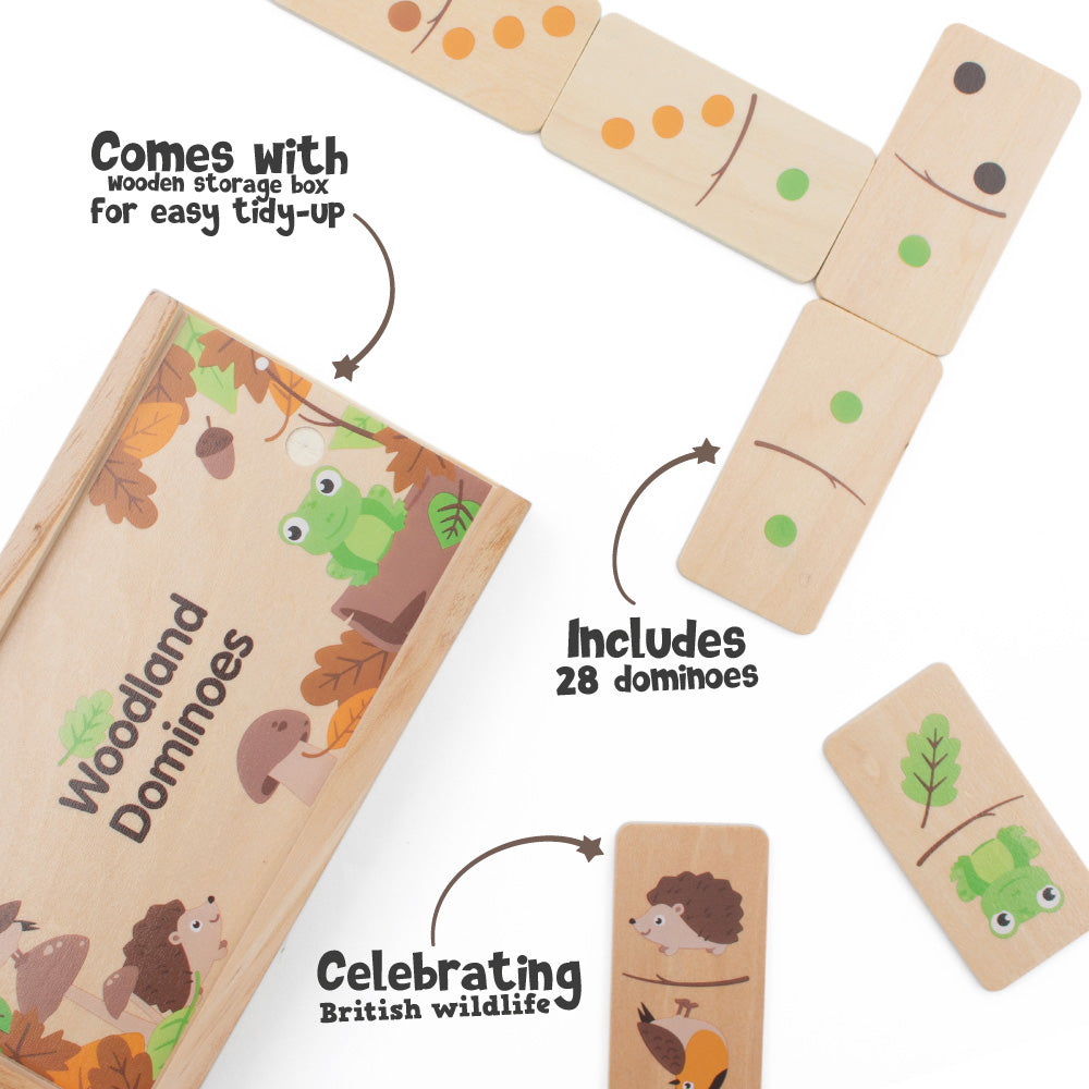 Woodland Animal Dominoes
