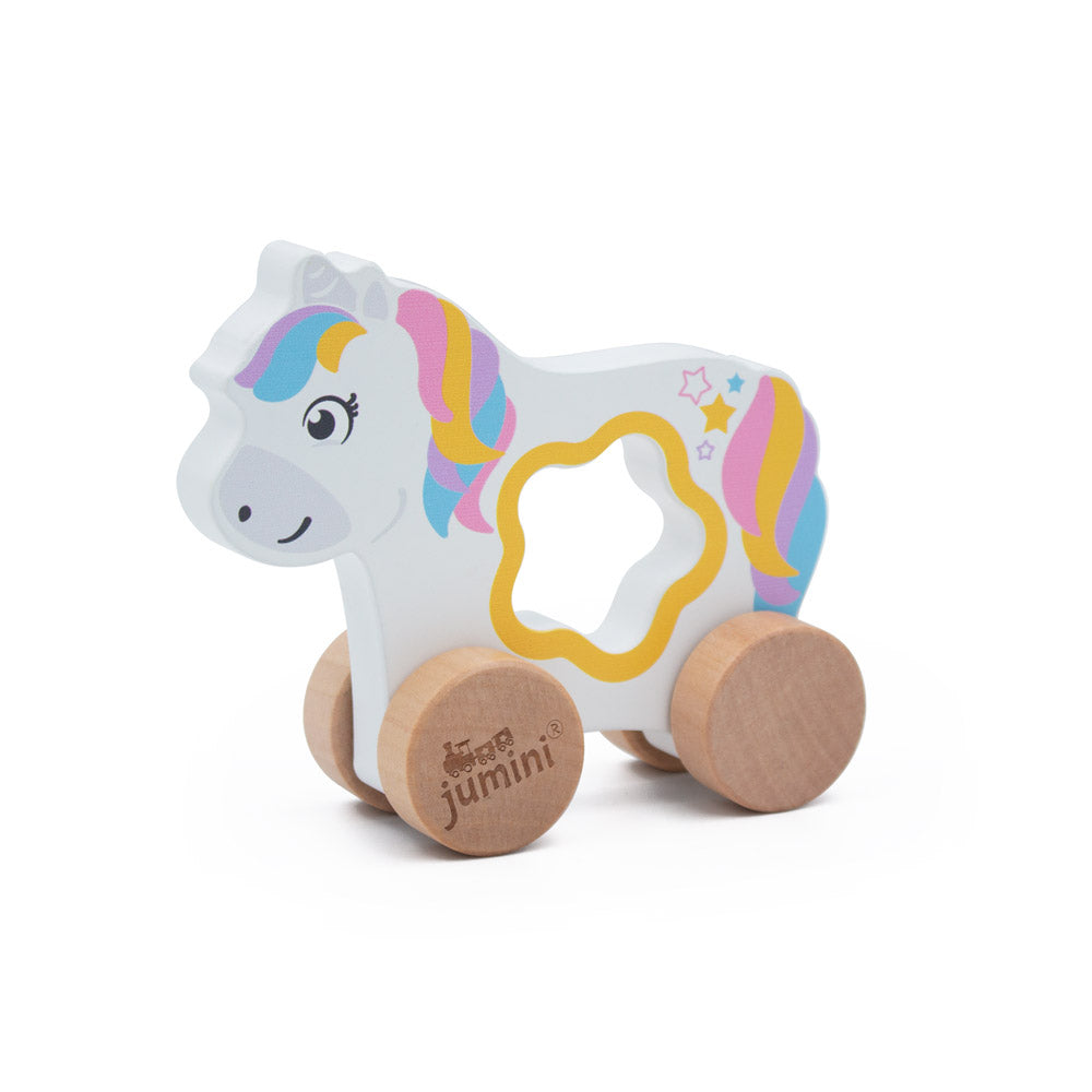 Unicorn Push-Along Toy