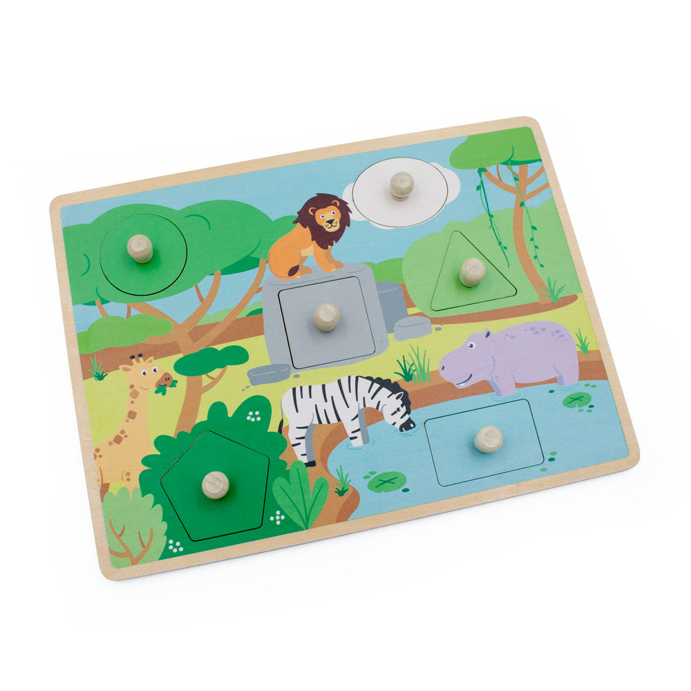 Safari Peg Puzzle