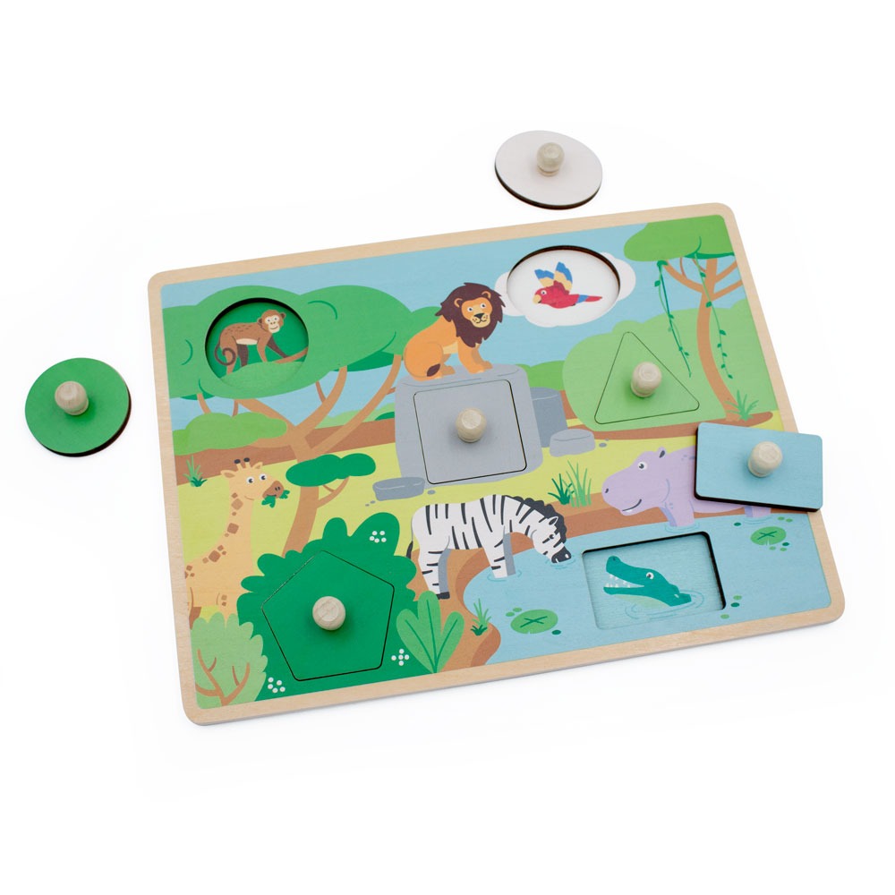 Safari Peg Puzzle