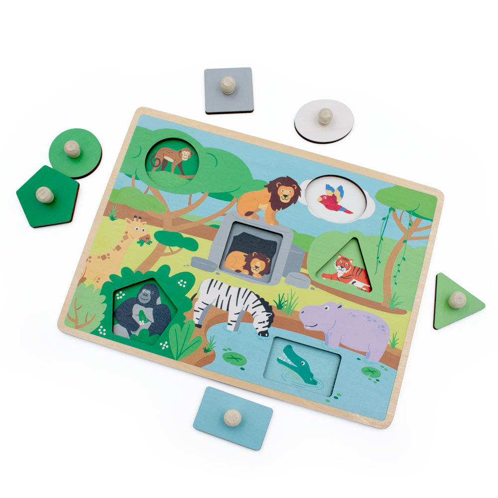 Safari Peg Puzzle