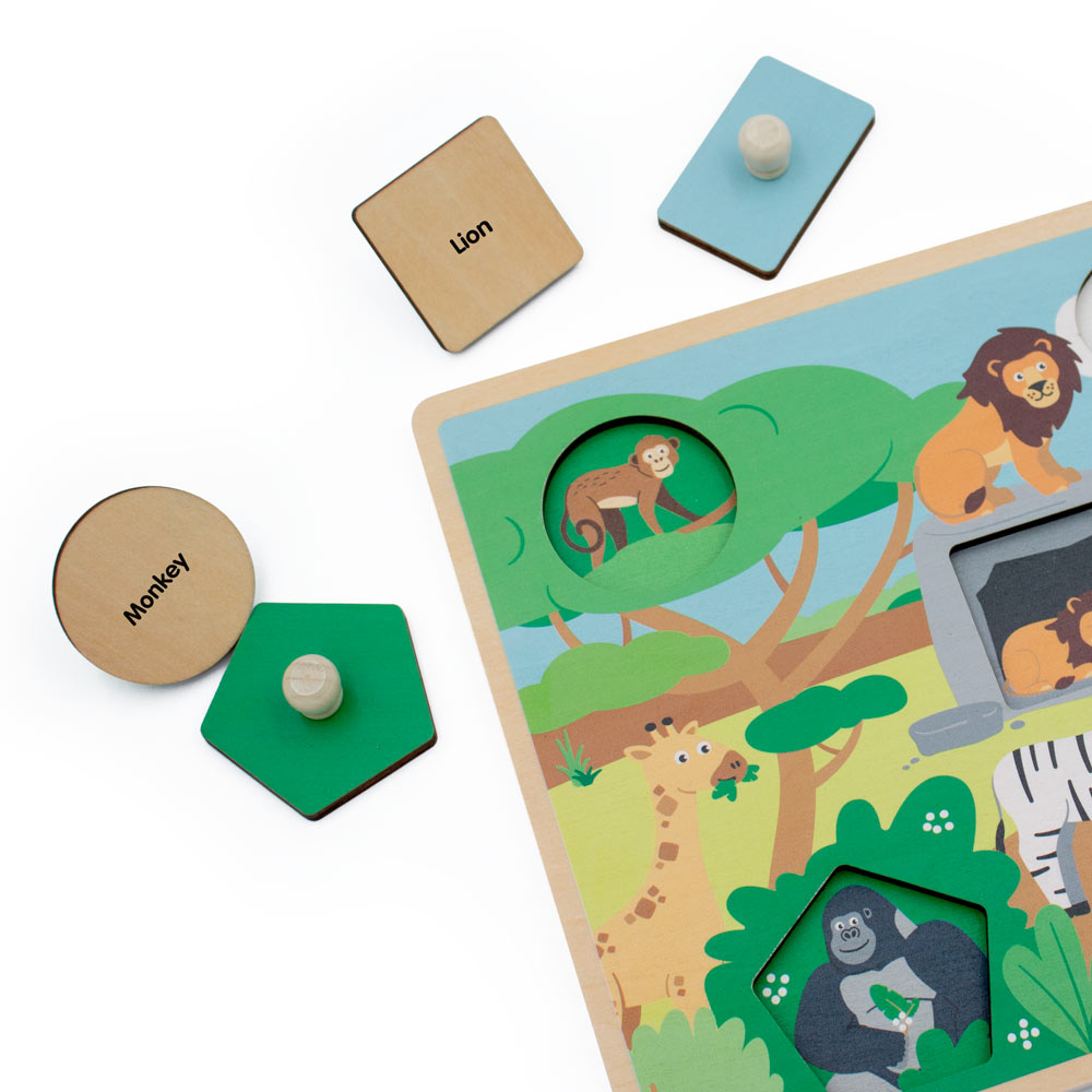 Safari Peg Puzzle