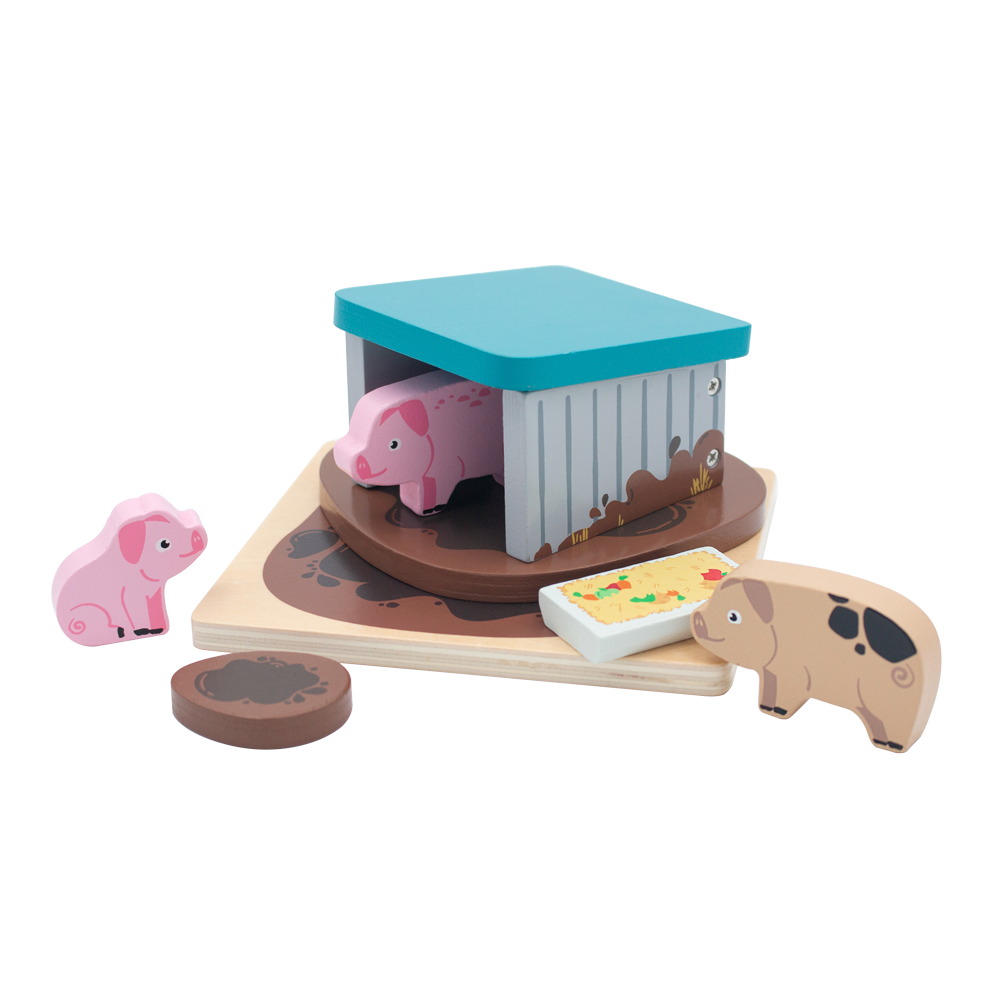Wooden Pig Sty