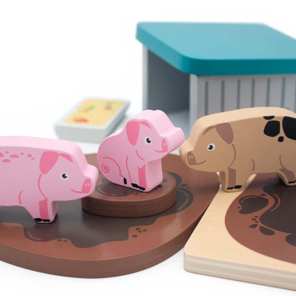Wooden Pig Sty