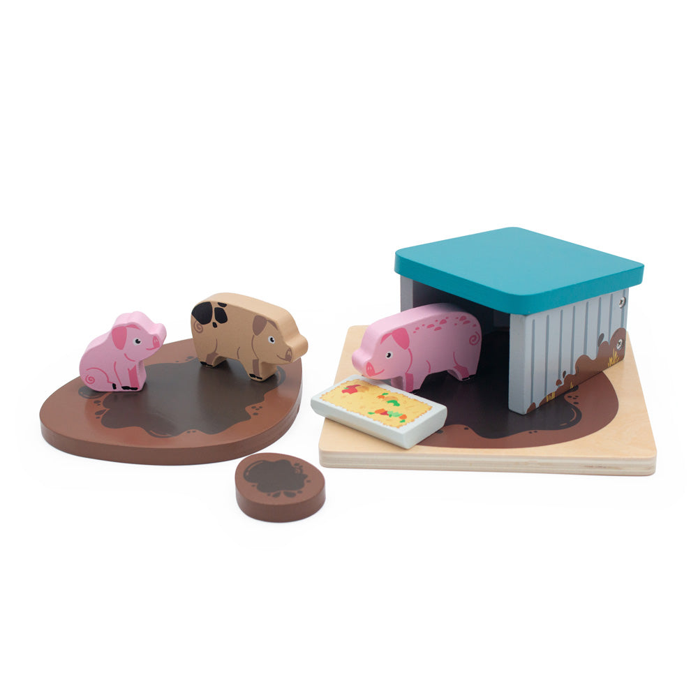 Wooden Pig Sty