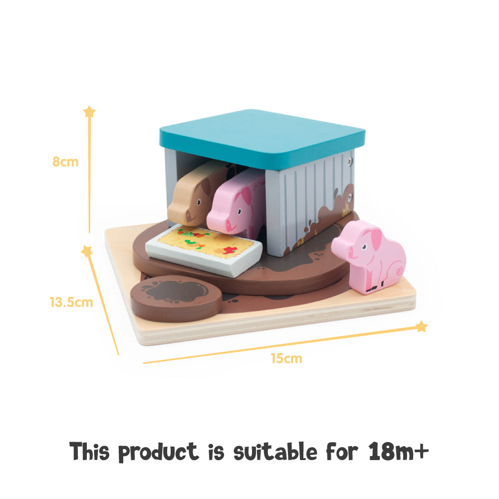 Wooden Pig Sty