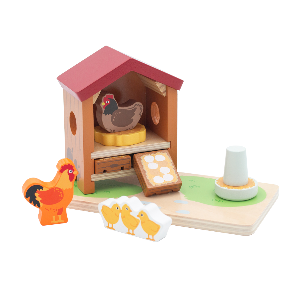 Wooden Chicken Coop