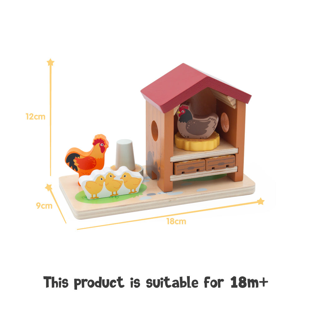 Wooden Chicken Coop