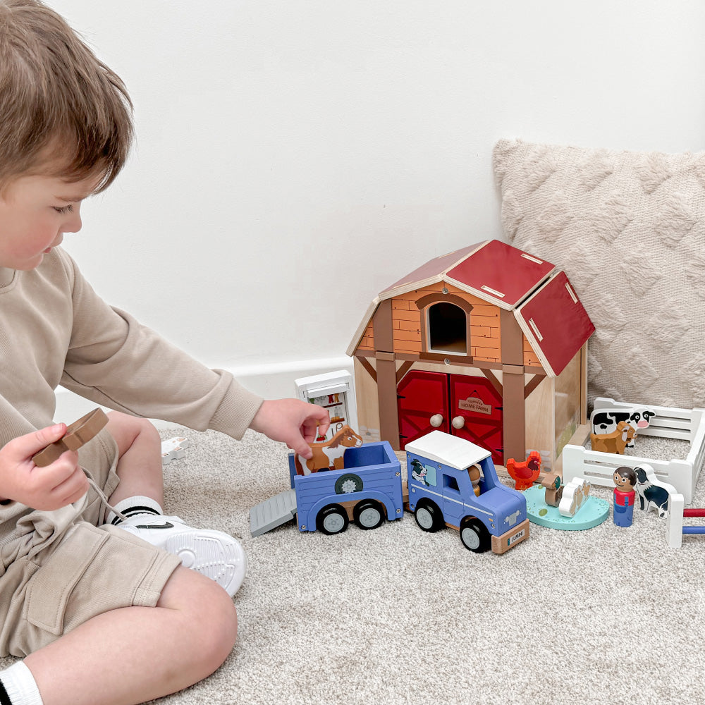 Horse Trailer Playset