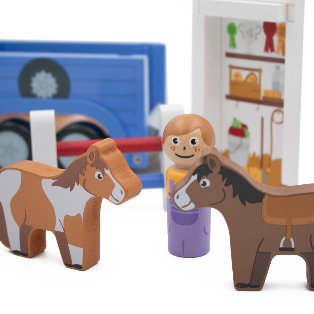 Horse Trailer Playset
