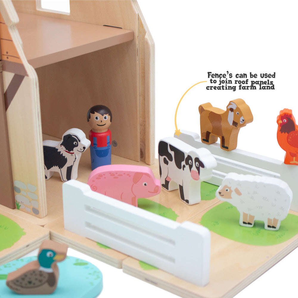Wooden Farm Barn