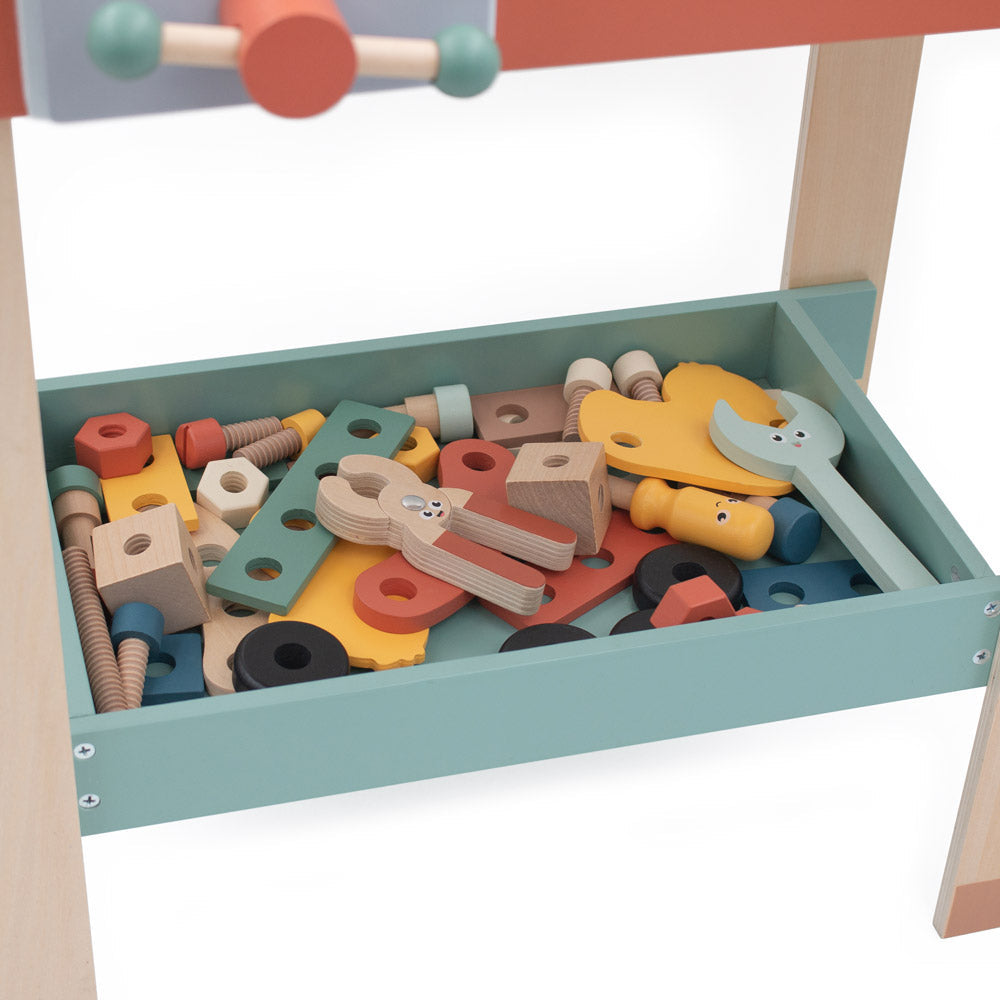Wooden Toy Workbench
