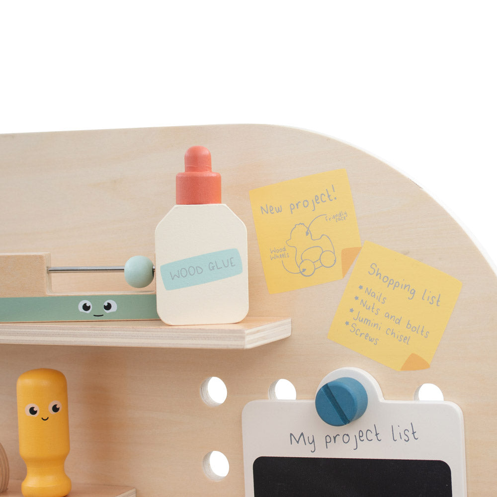 Wooden Toy Workbench