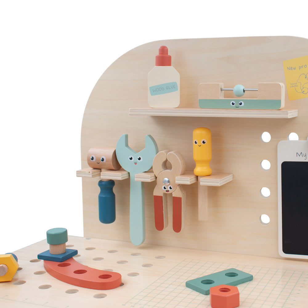 Wooden Toy Workbench