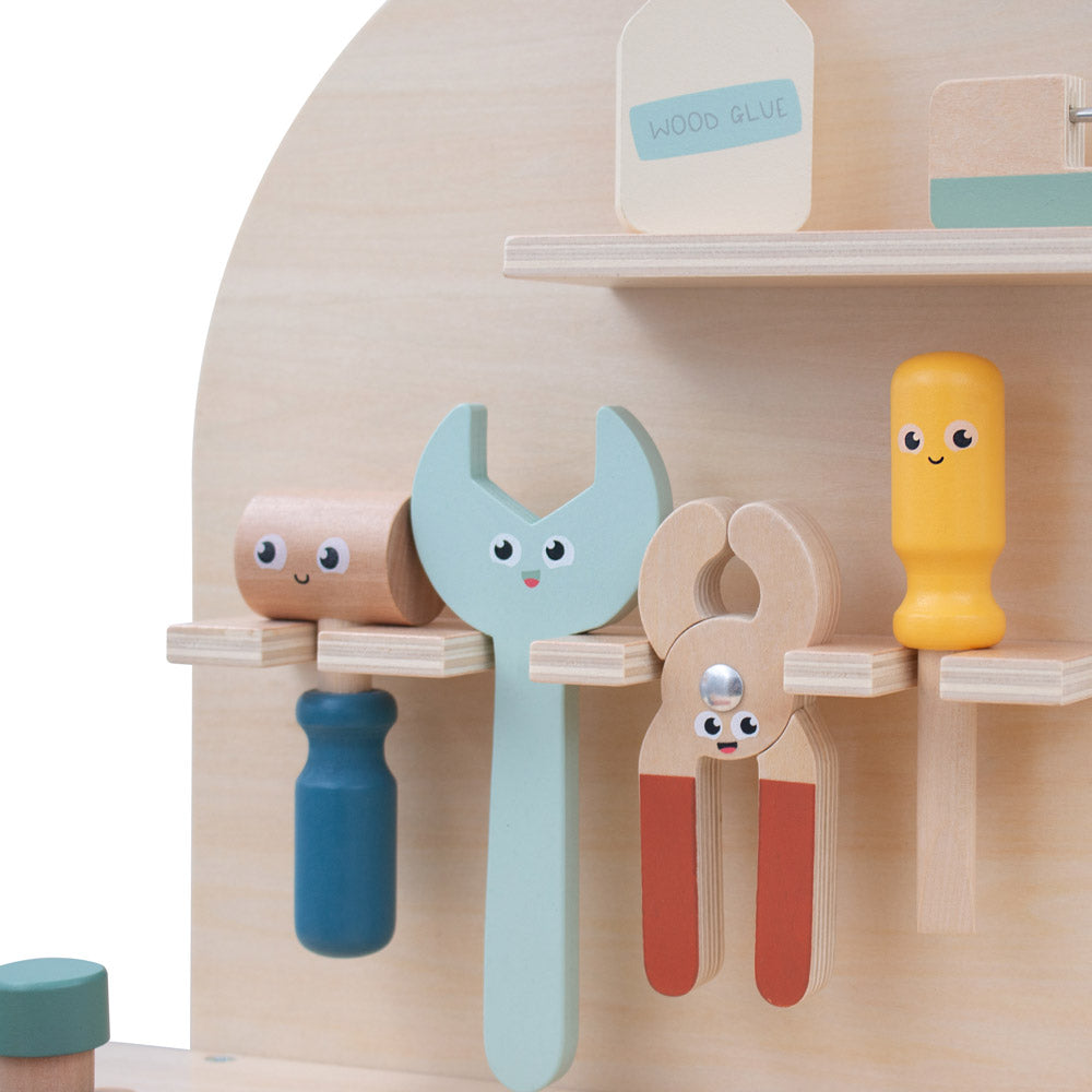 Wooden Toy Workbench