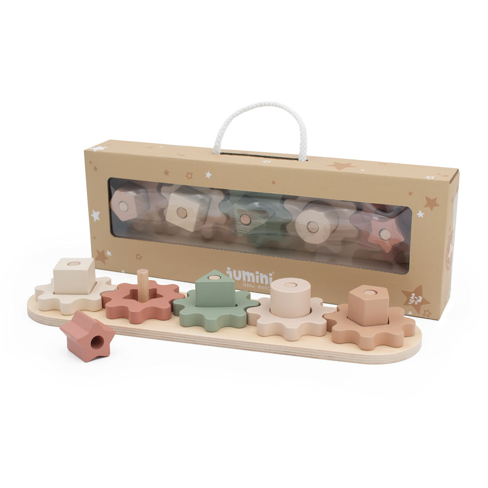 Wooden Gear Puzzle