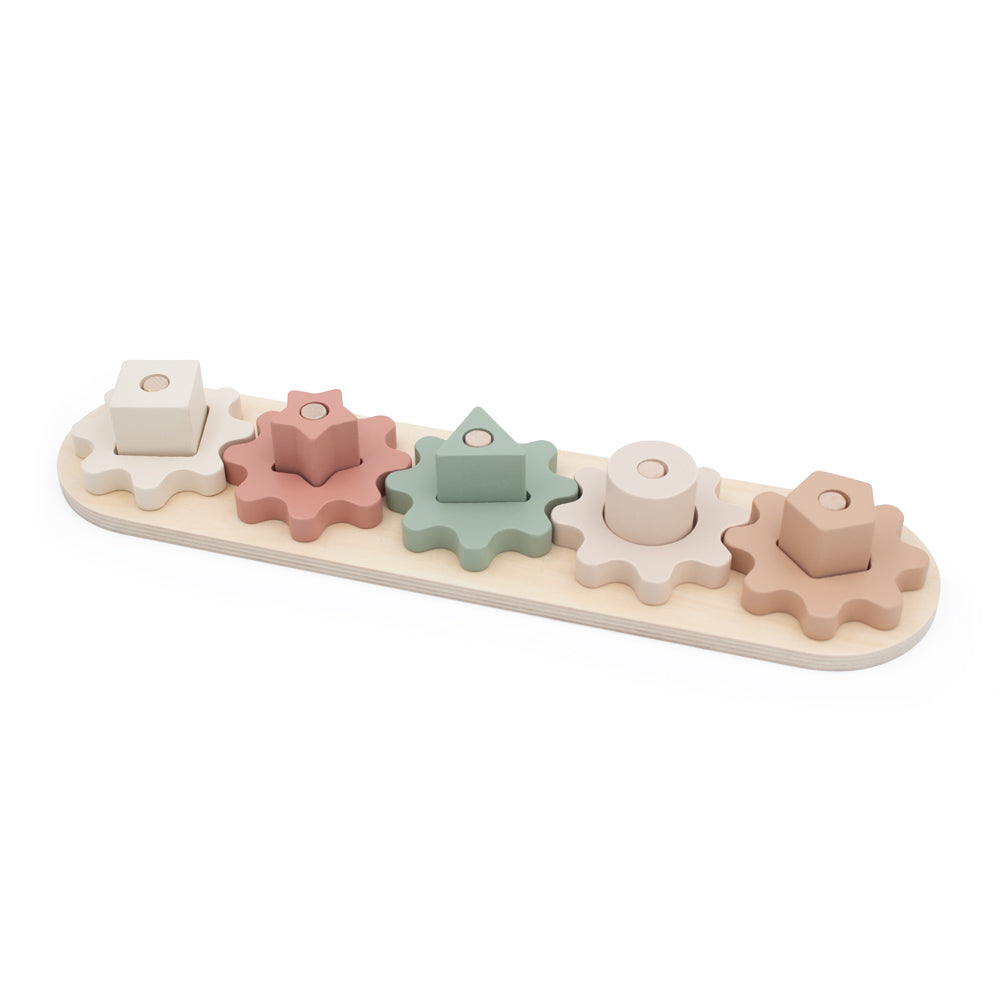 Wooden Gear Puzzle