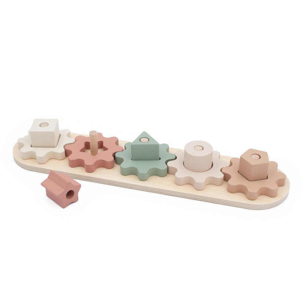 Wooden Gear Puzzle