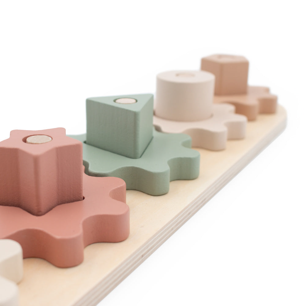 Wooden Gear Puzzle