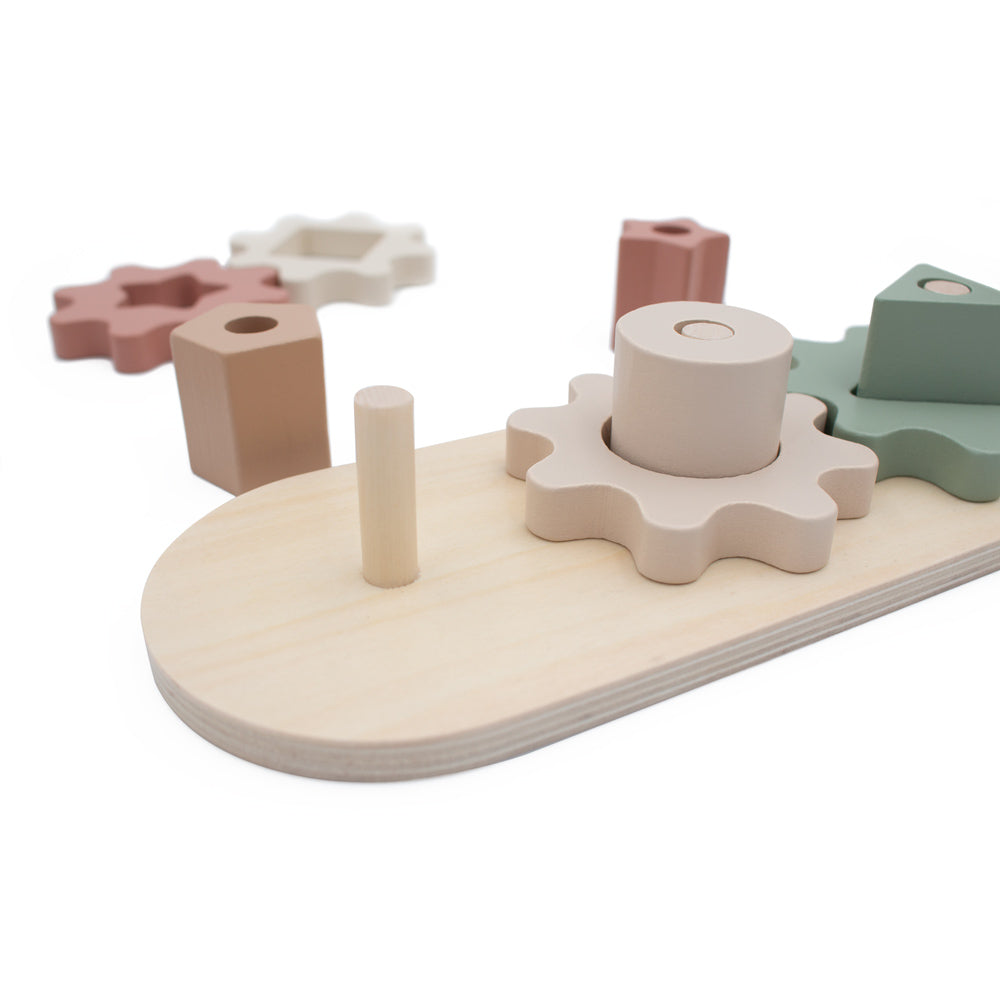 Wooden Gear Puzzle