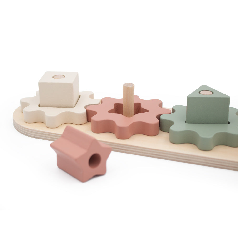 Wooden Gear Puzzle