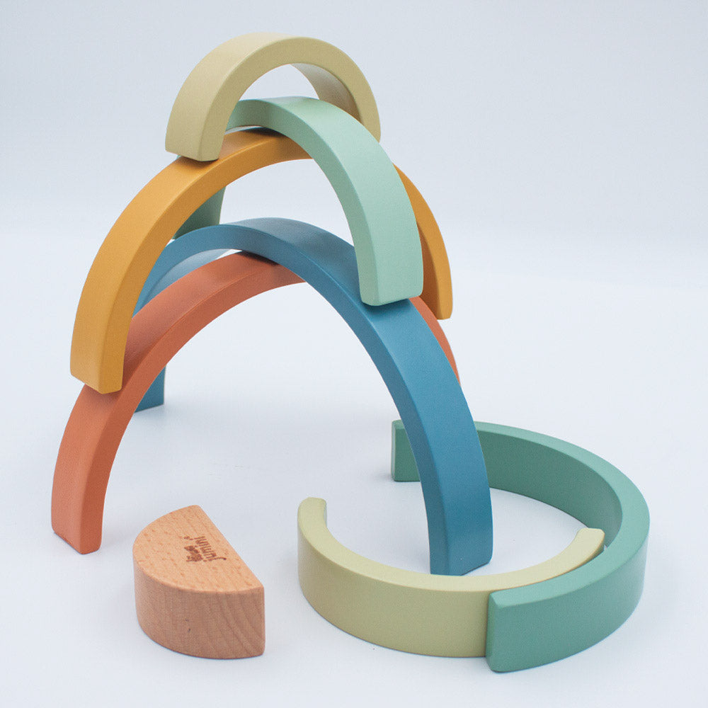 Retro Rainbow Stacker